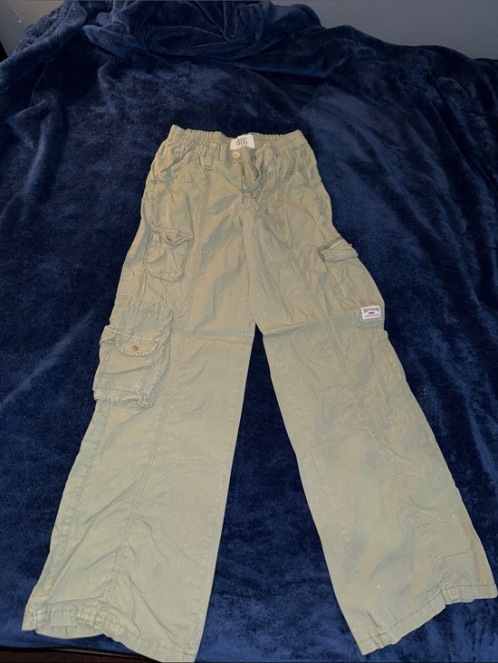 BDG Pants - BDG Olive Straight-Leg Cargo Pants